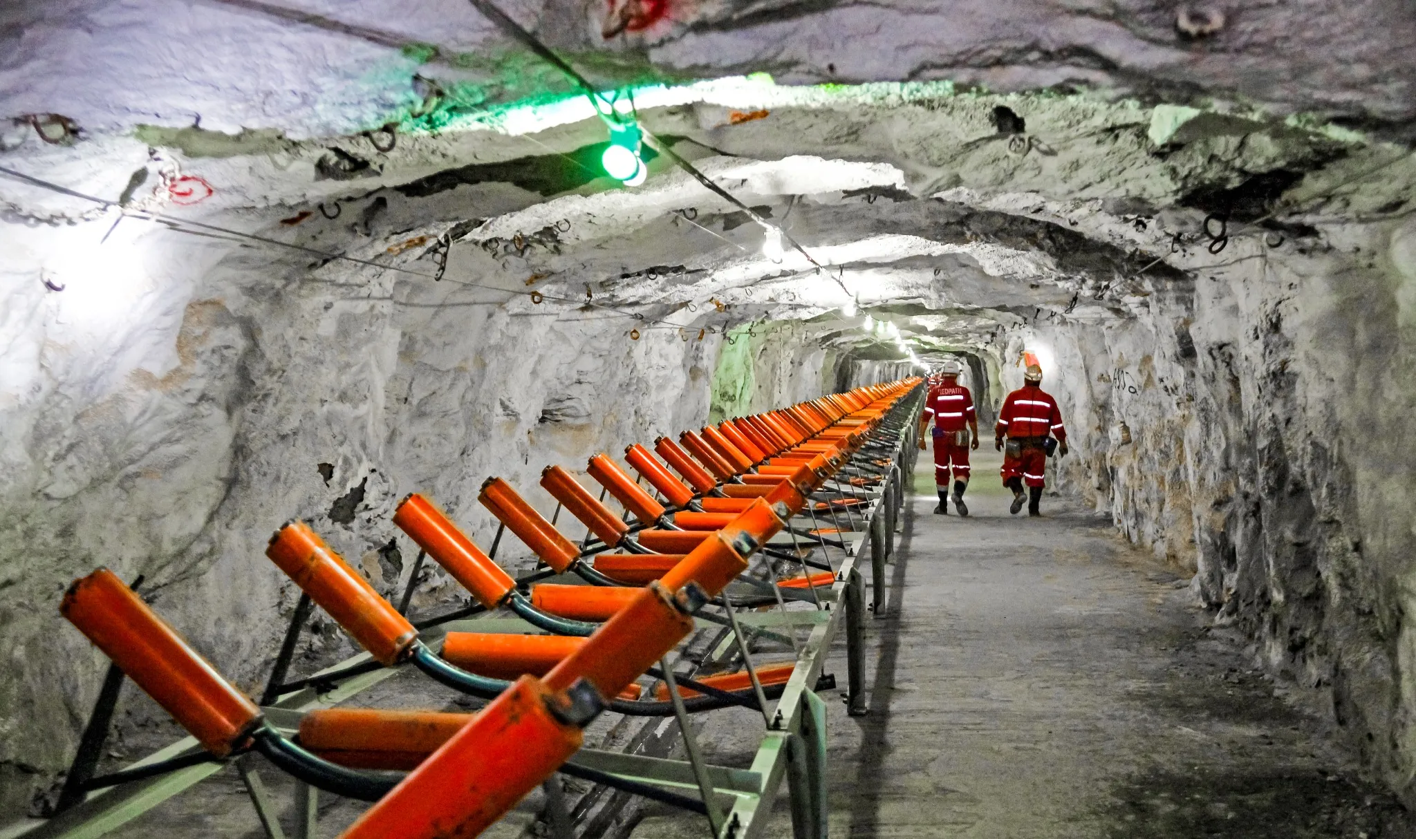 Underground Platinum Palladium Mining and Equipment.