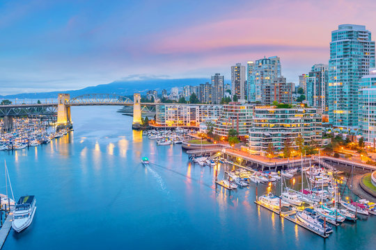Beautiful view of Vancouver Skyline