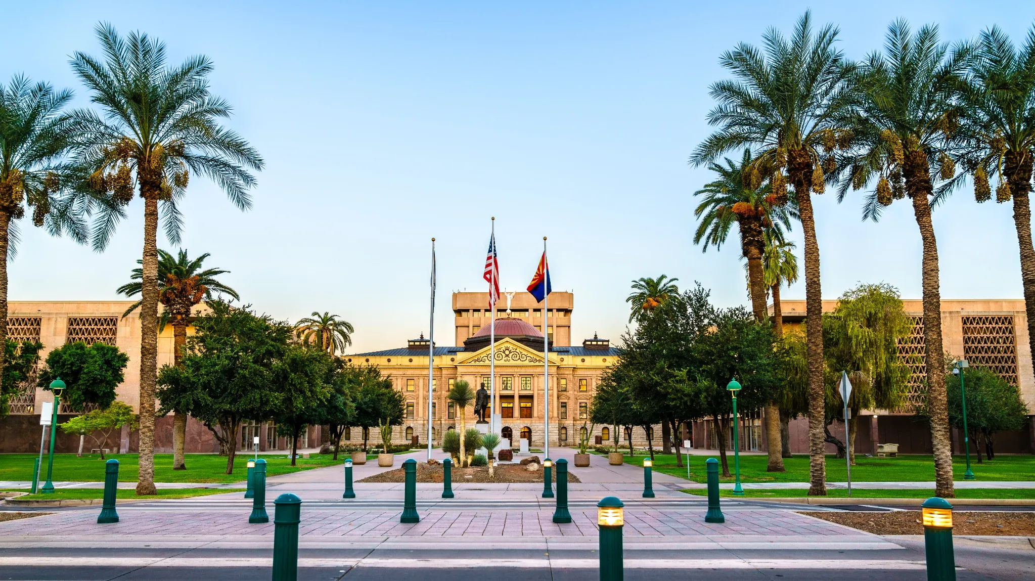 Arizona State Capitol in Phoenix, United States.
