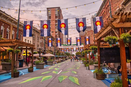 Larimer square in the day