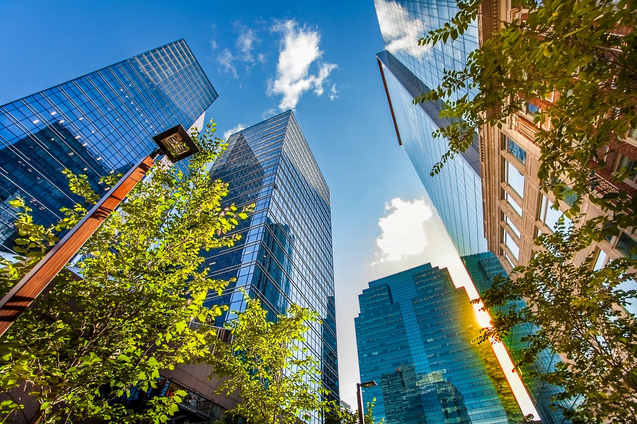 In downtown Edmonton Alberta Canada