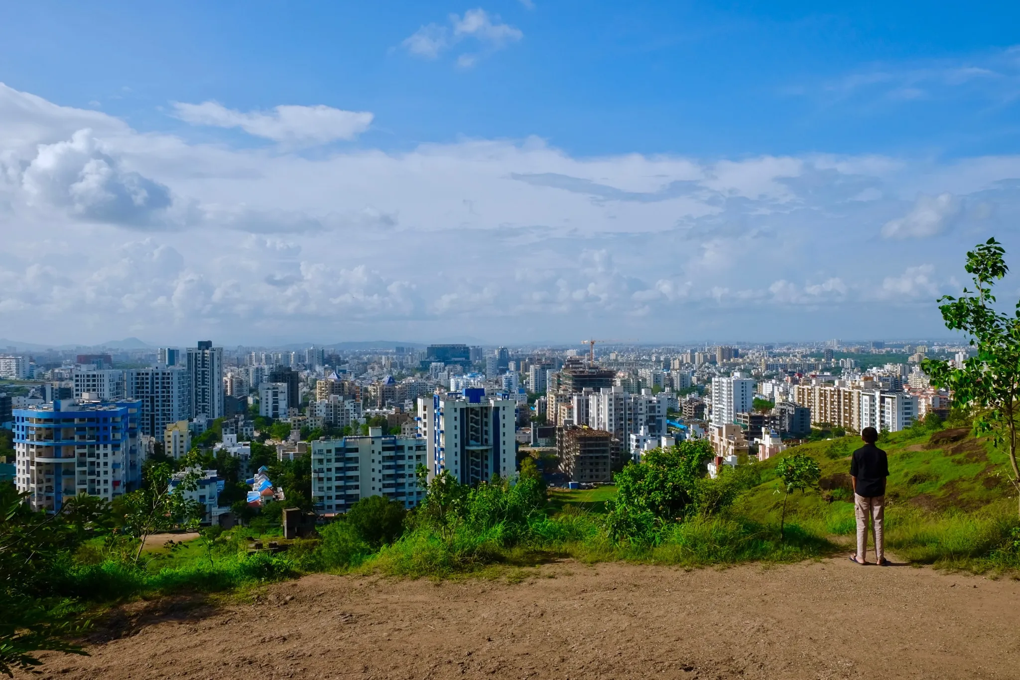 Pune city.