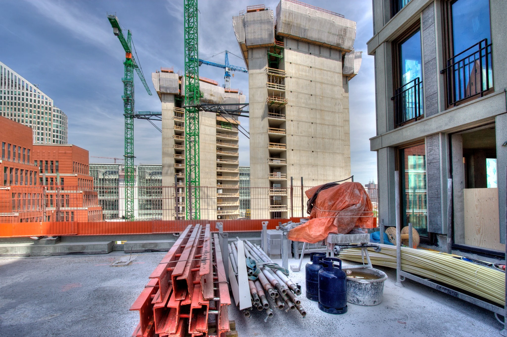 Highrise Construction.