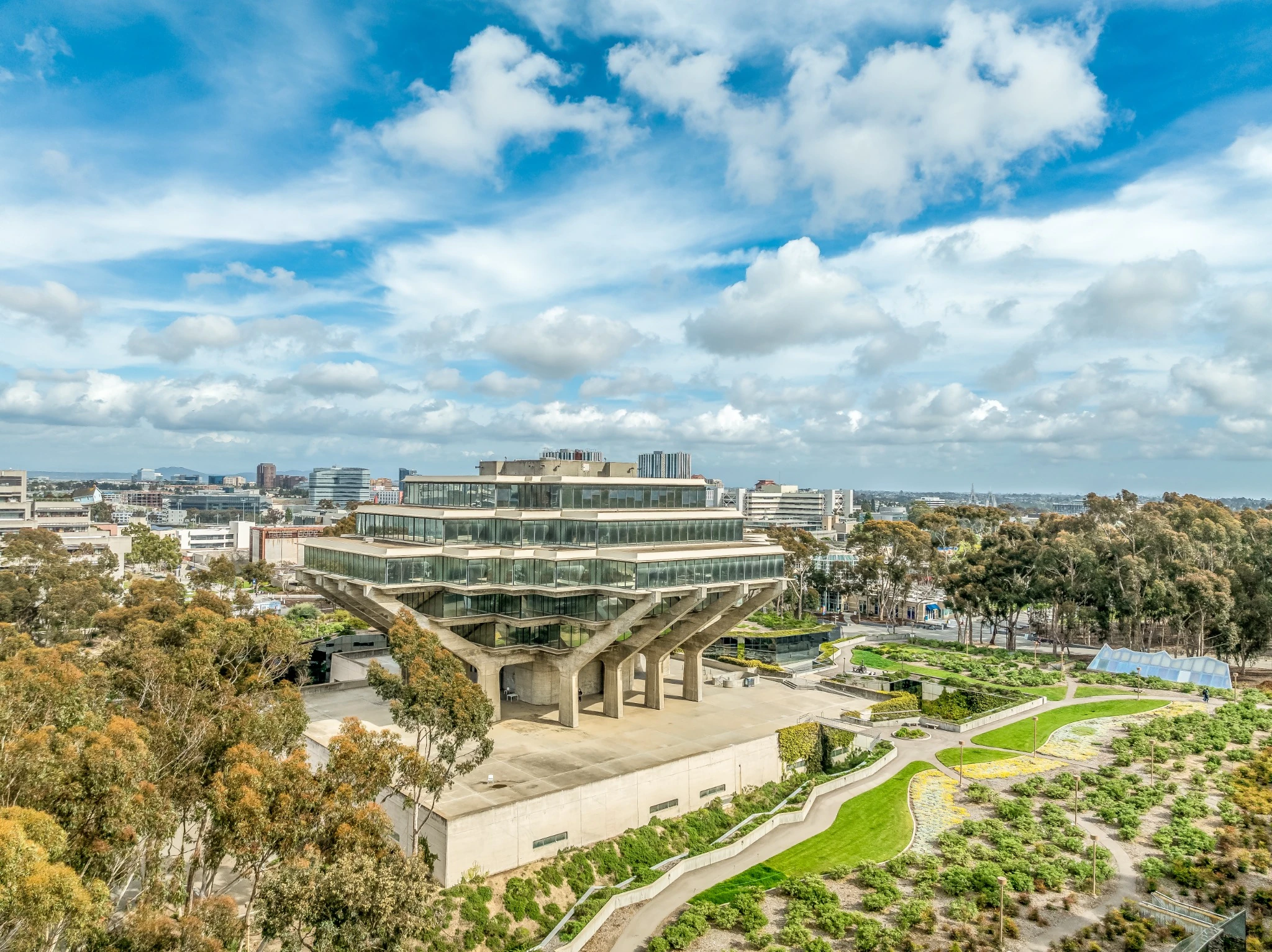 ucsd library elaborate architecture