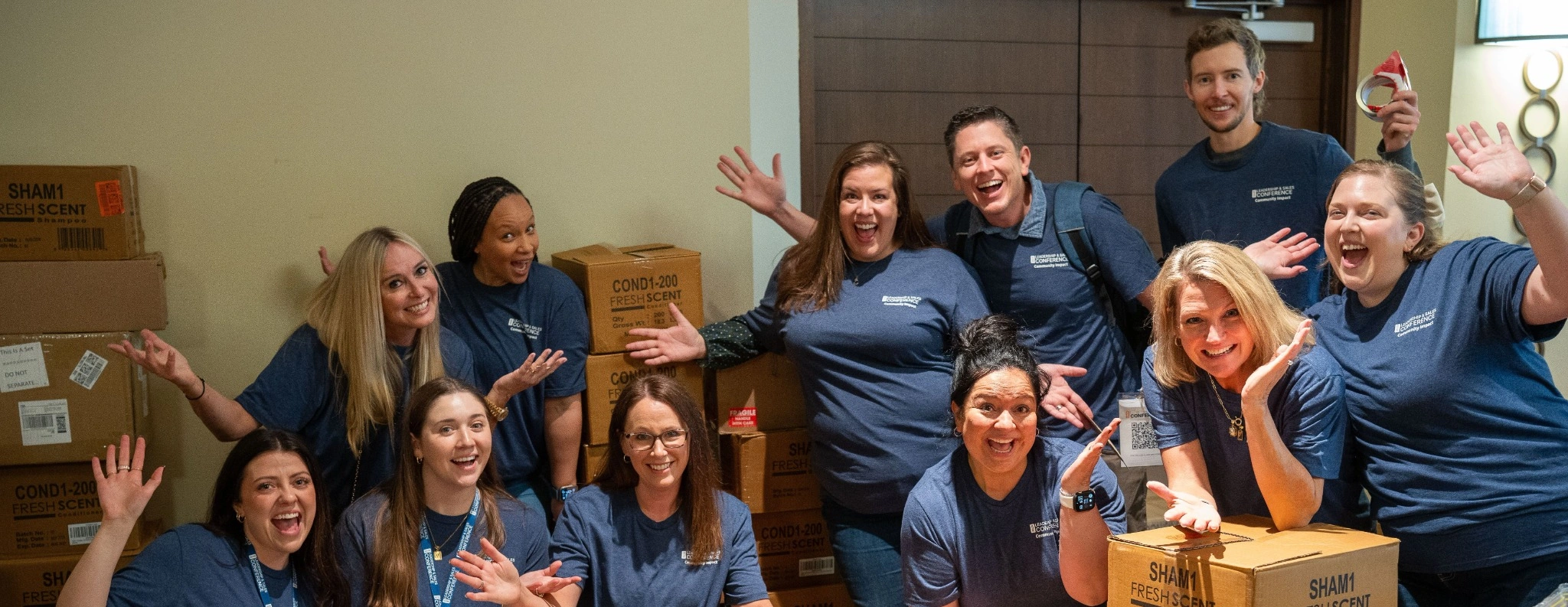 National Team proud of all the homeless kits the made