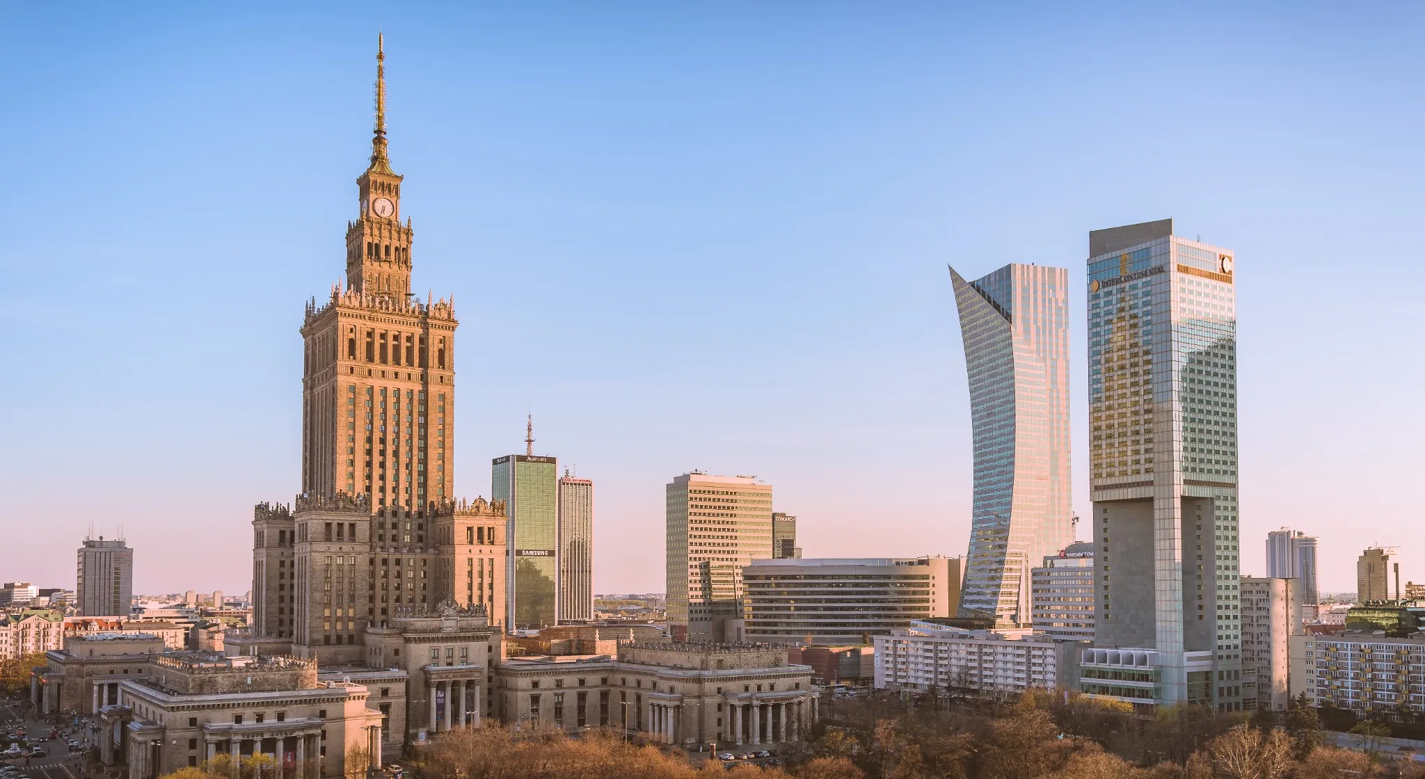 Warsaw skyline