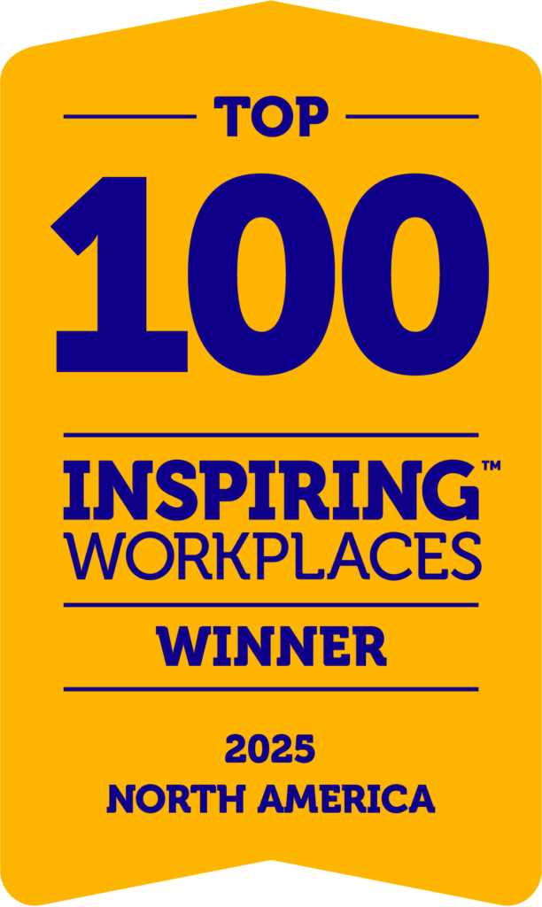 Top 100 Inspiring Workplaces Winner - North America 2025