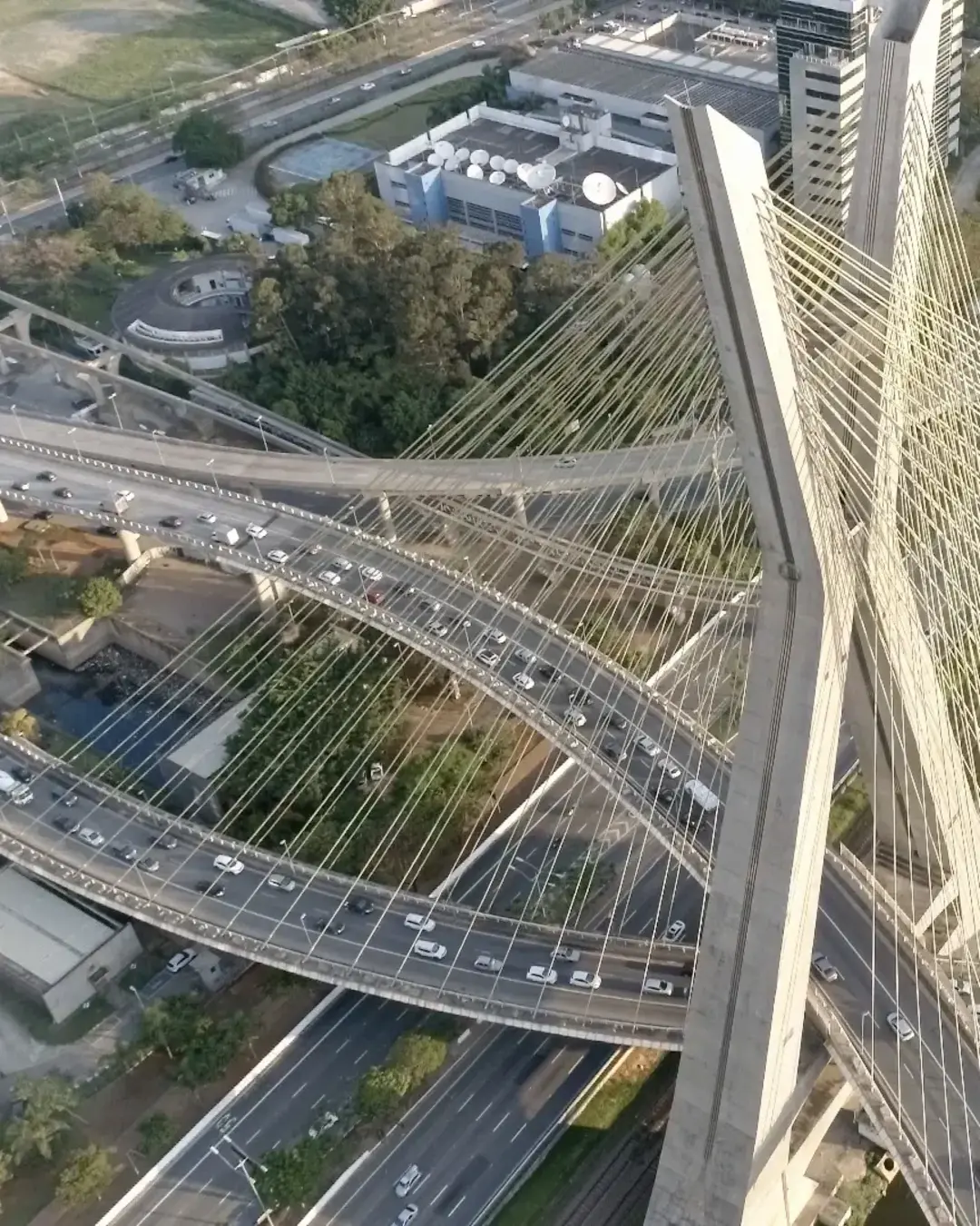 Beautiful Sao Paulo Estaiada bridge