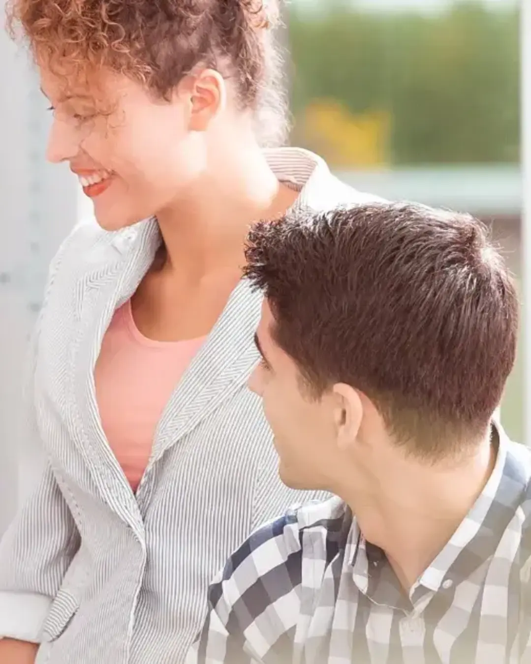 Group of people in an office setting