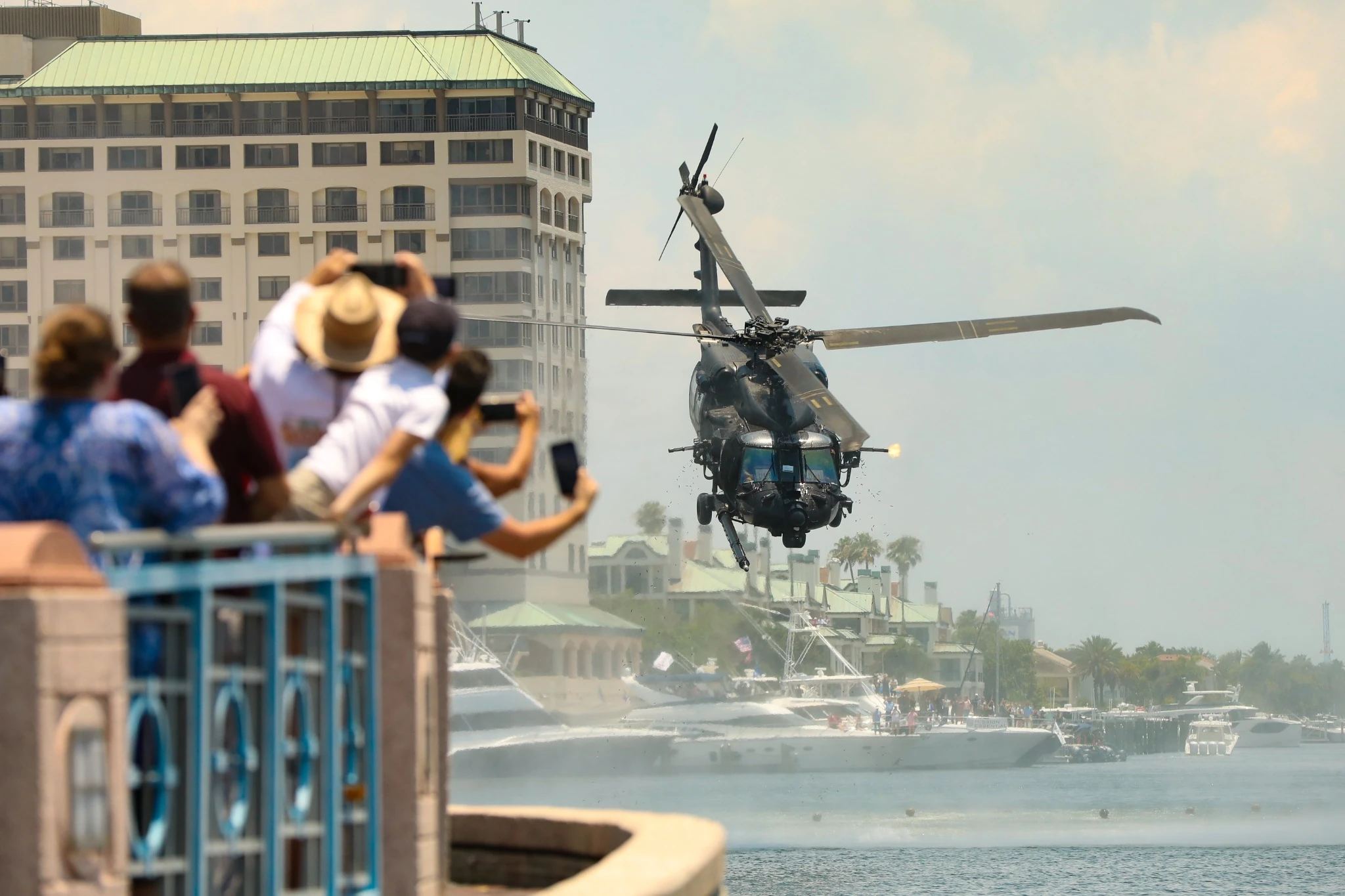 US Socom Demonstration displaying military capabilities in Tampa=.