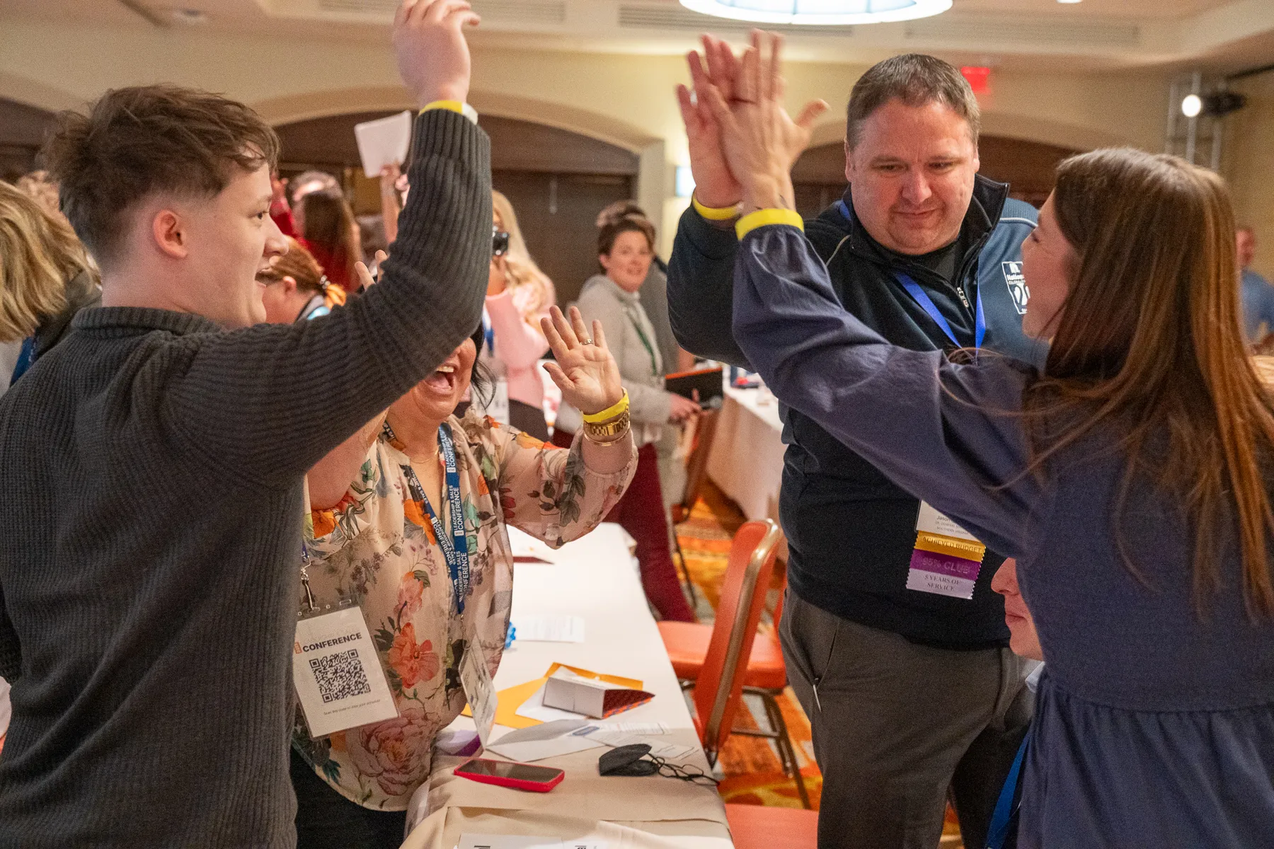 National teammates winning an award