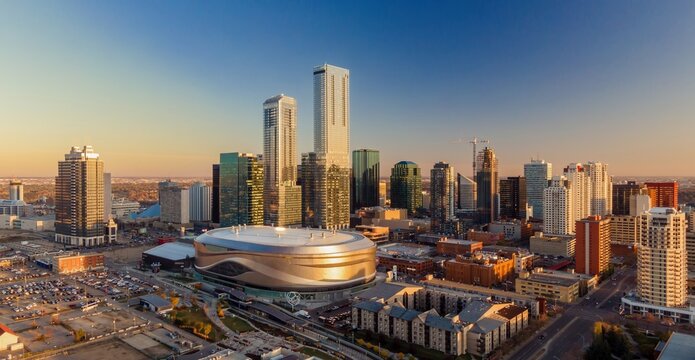 Vibrant Edmonton Cityscape