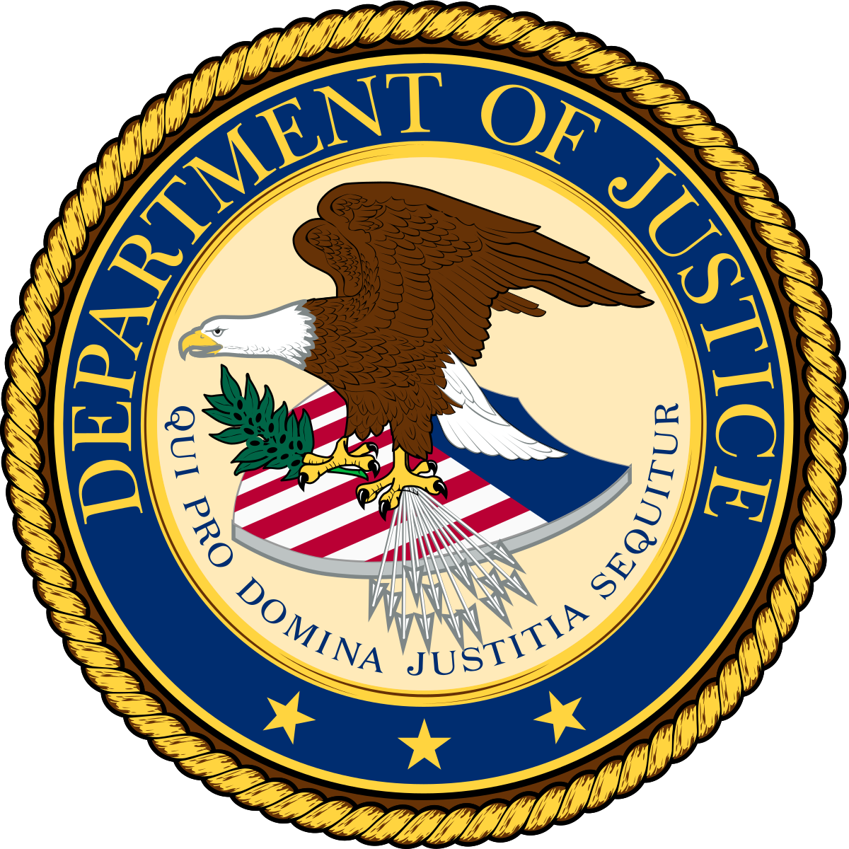 Seal of U.S. Department of Justic
