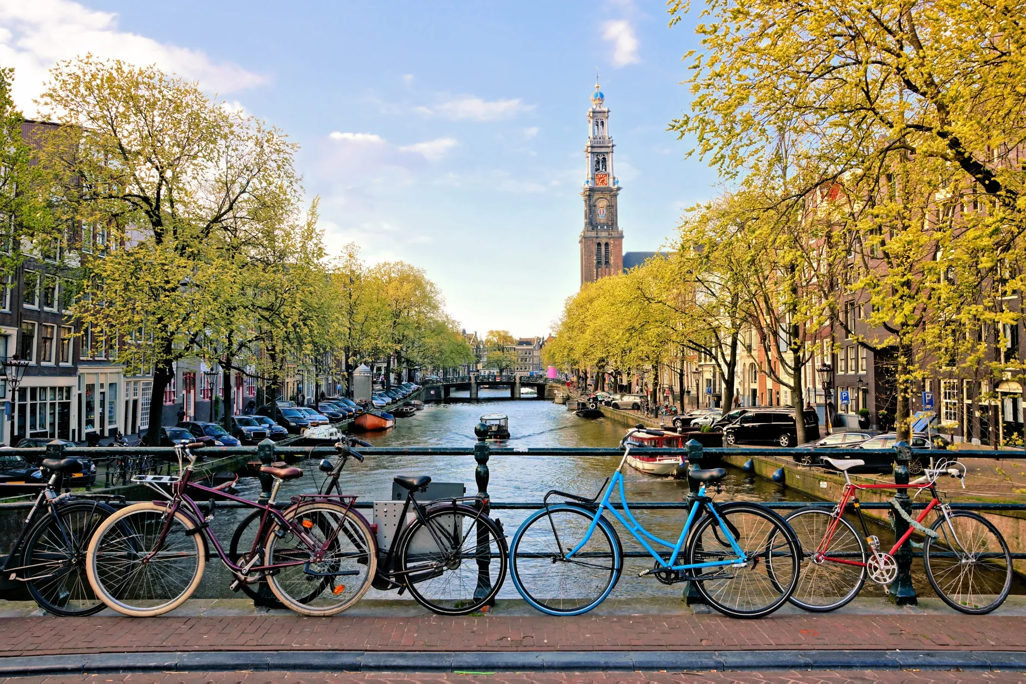 Bikes on Canal