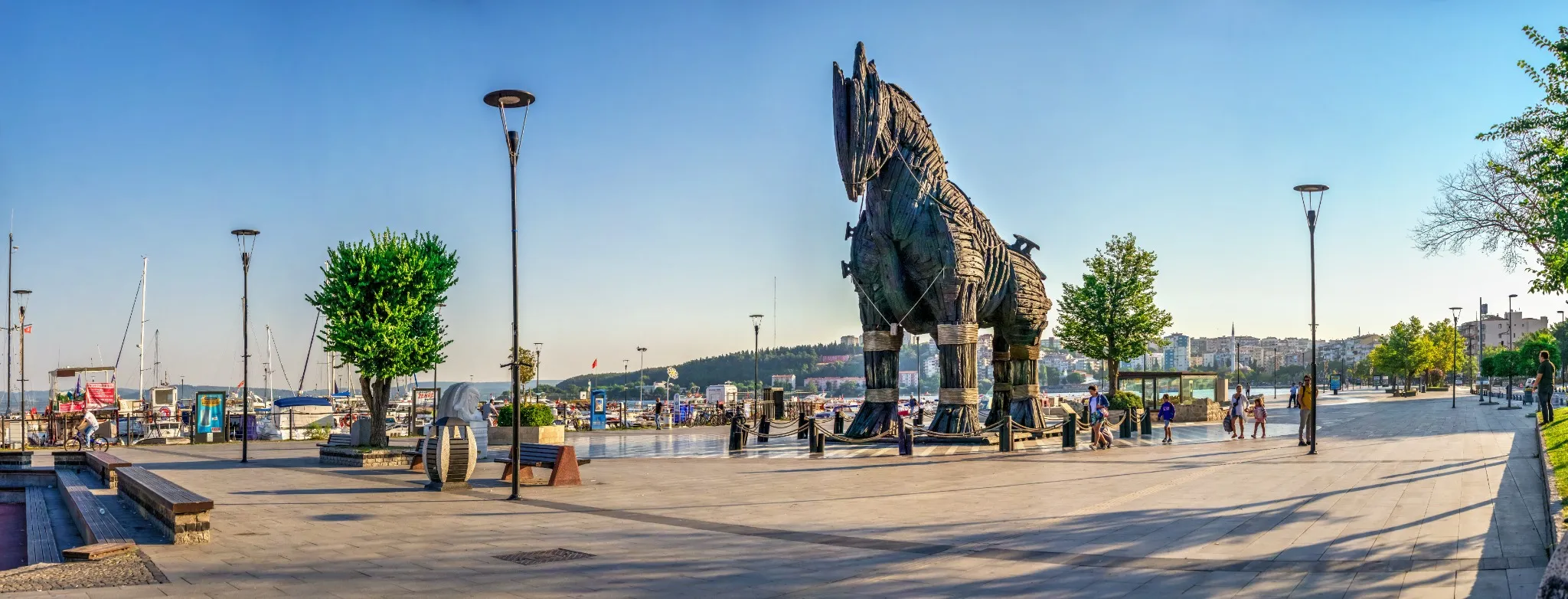 Trojan horse in Canakkale, Turkey