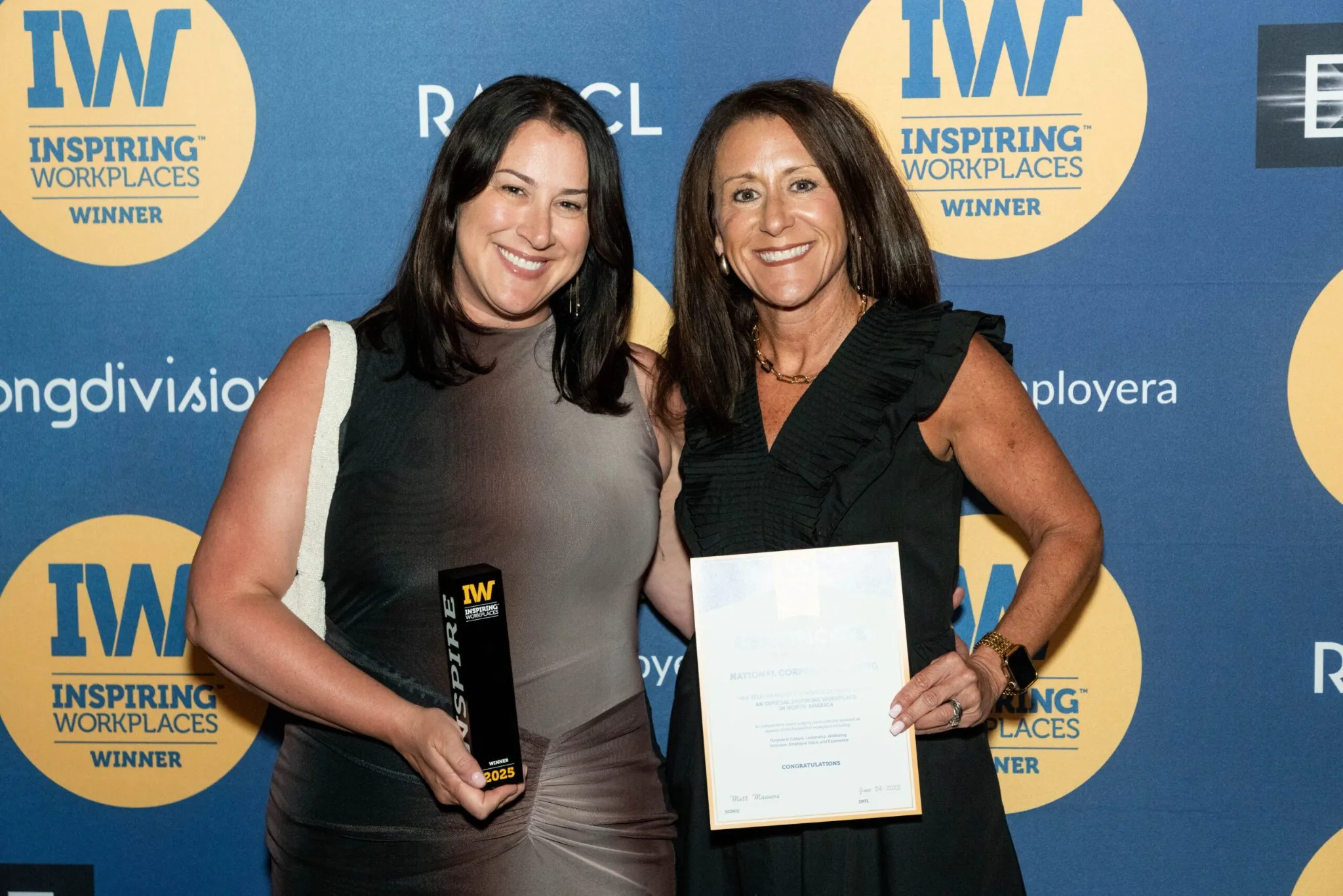 Inspiring workplaces award