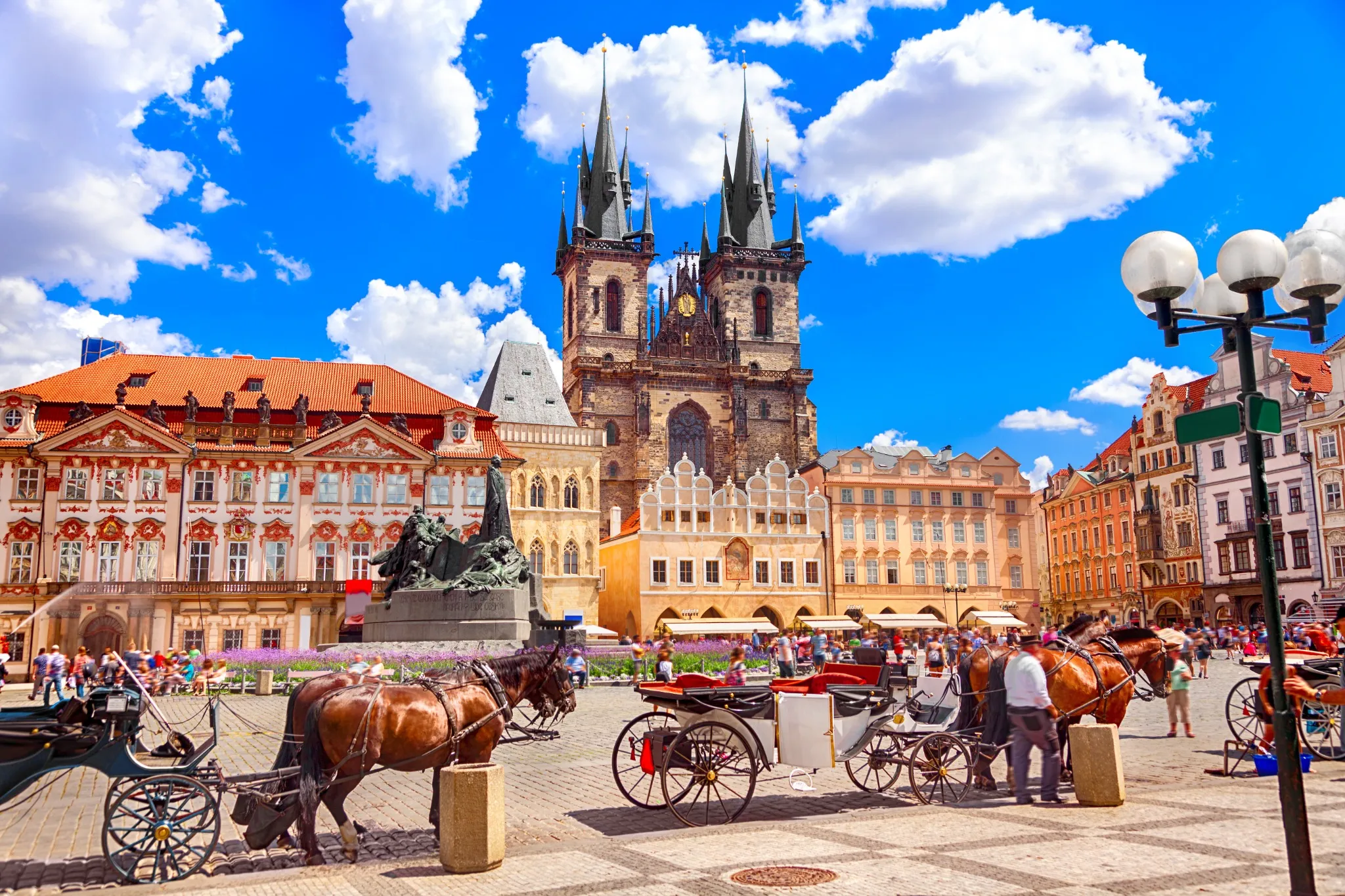 Old Town Square in Prague.