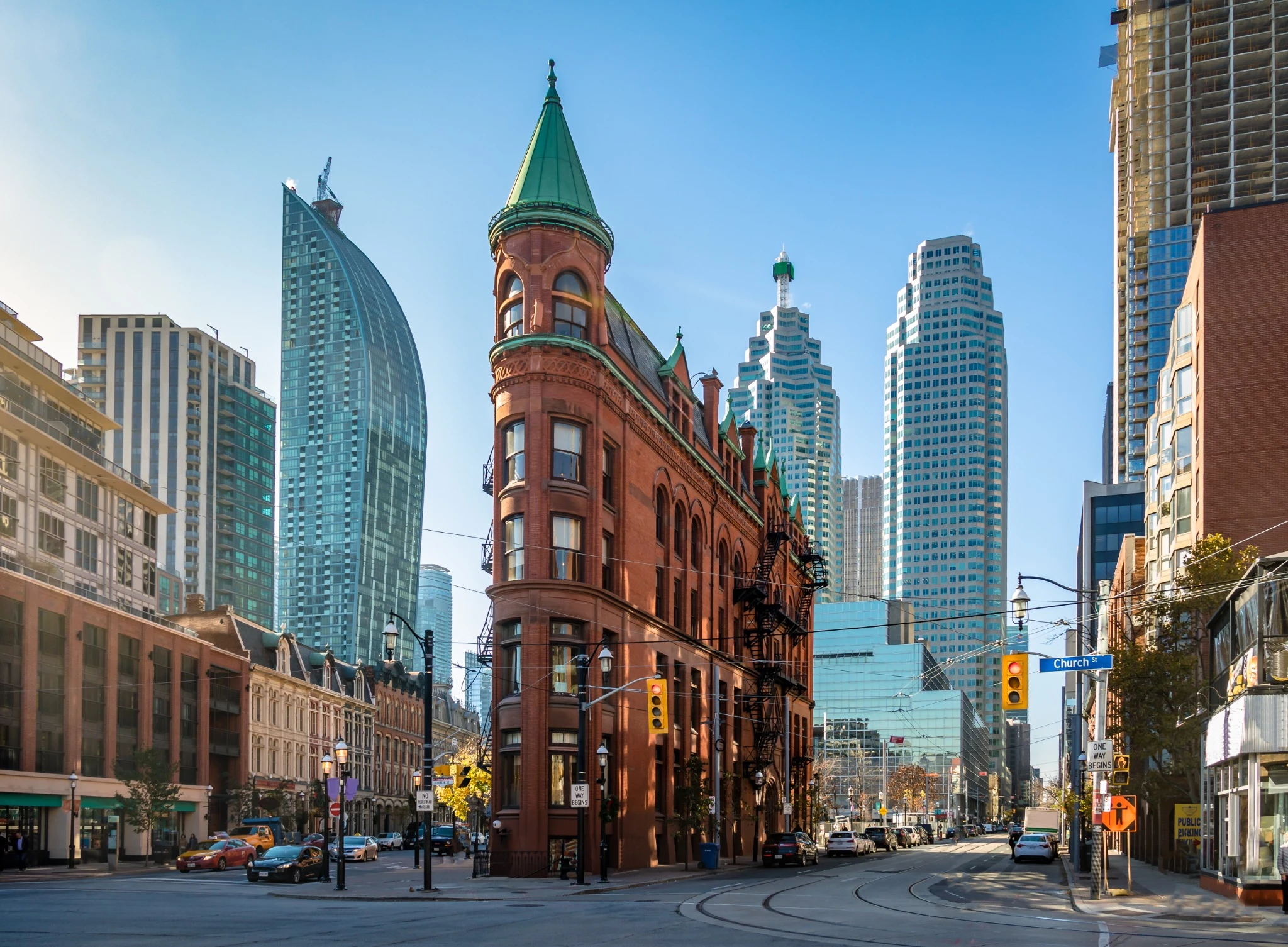 Downtown Ontario Gooderham Building