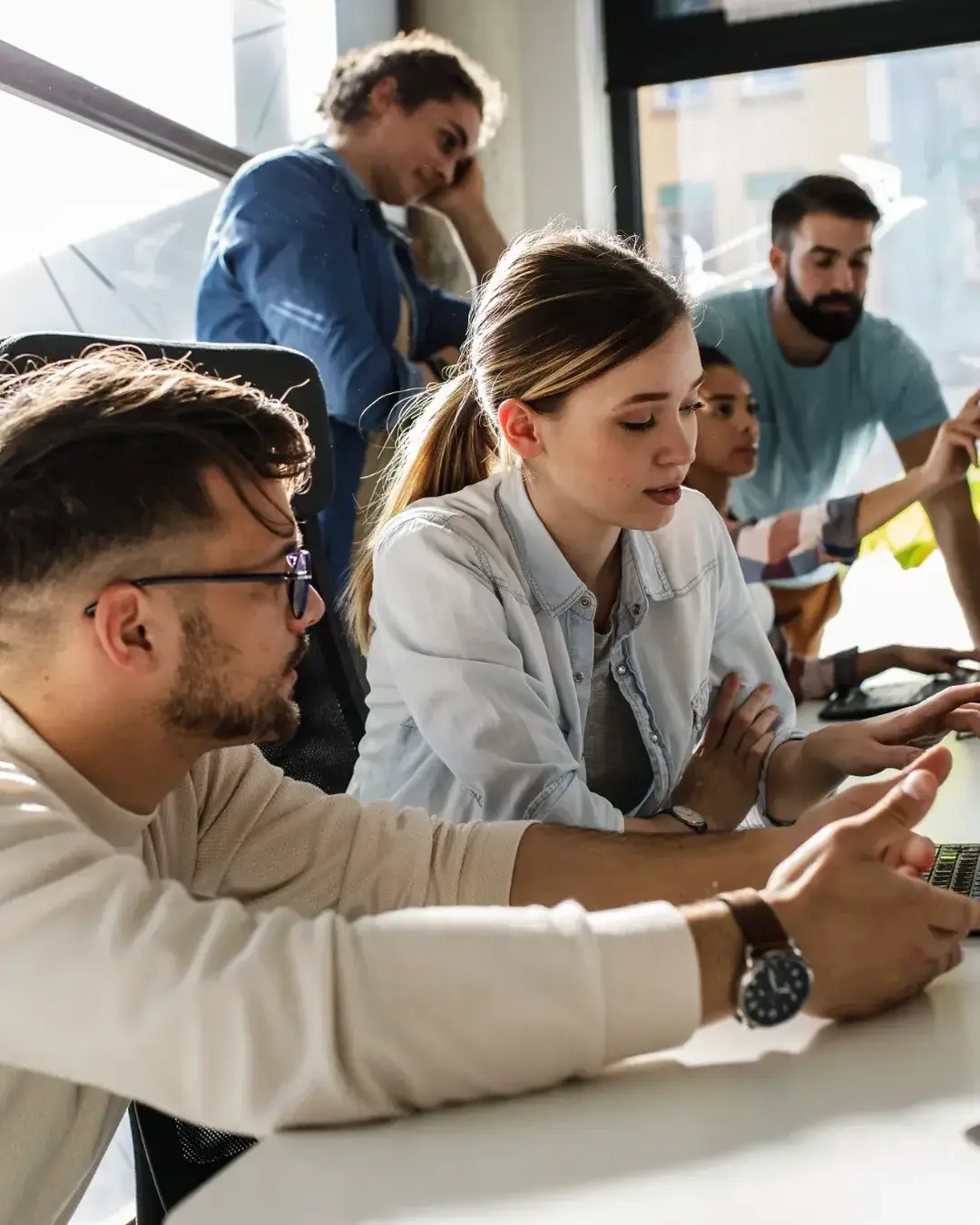 software developers collaborating 