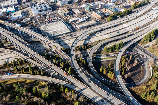 Highway system in Seattle, WA